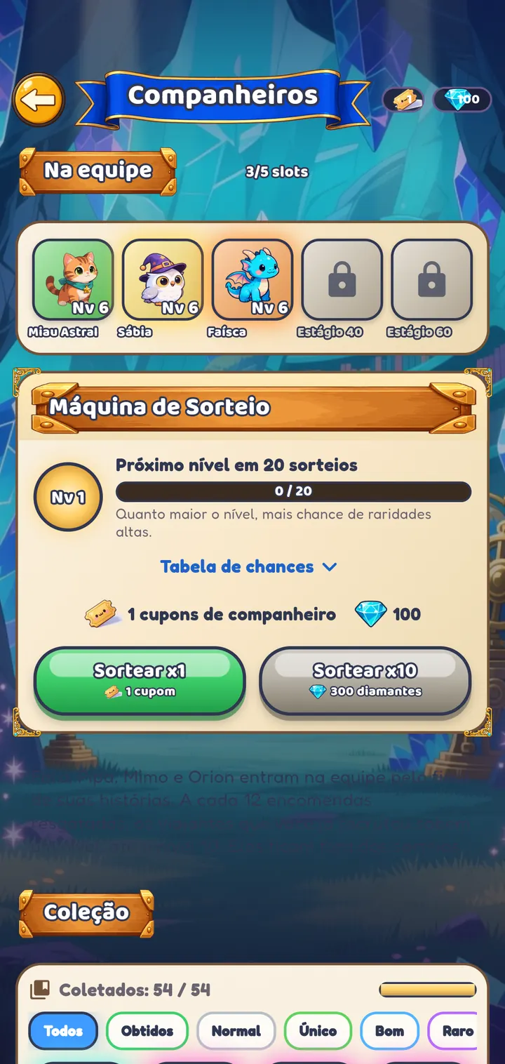 Companheiros de Astralia com arte renovada