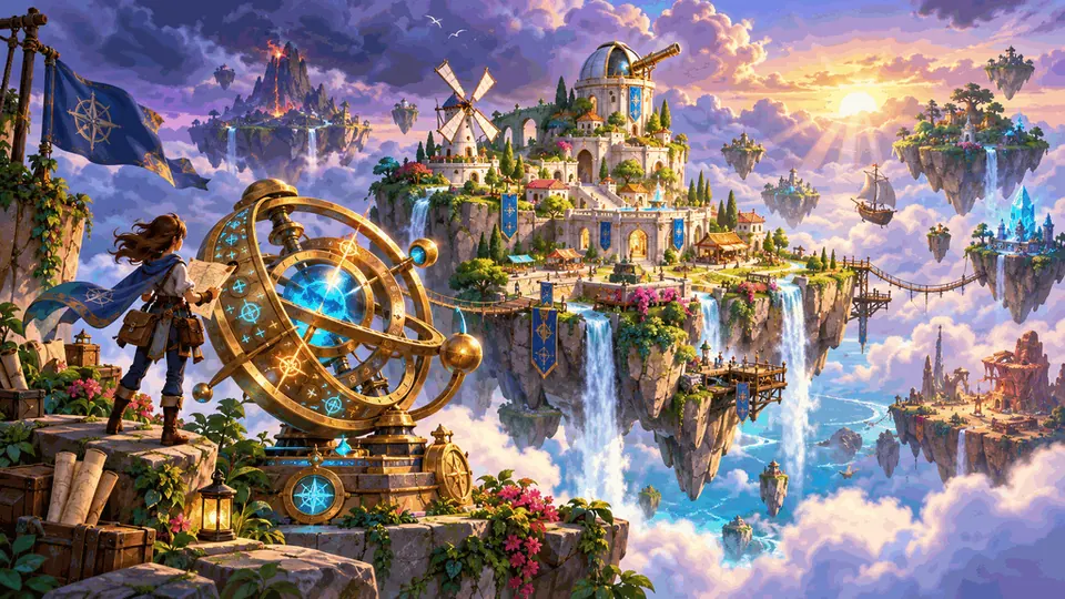 Arte de Orivana: Ilhas do Destino